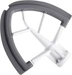 Flex Edge Beater Fits KitchenAid Tilt-Head Stand Mixer for 4.5-5 Quart Bowls,Flat Beater Paddle Accessory with Both-Sides Flexible Silicone Edges Bowl Scraper,Kitchen aid Mixers Attachments