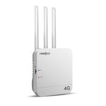 Frontech 4G & 5G SIM Wi-Fi Router | Plug & Play | Nano SIM Slot | 3 External Antennas | Dual Mode (Wired/Wireless) | 40MHz Bandwidth | High-Speed Internet for Home & Office (NC-0035)