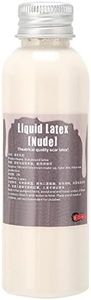 BORDSTRACT Látex Líquido, Látex De Maquillaje Monster SFX De 2oz, Claro Y De Secado Rápido Caucho Líquido Profesional Para Halloween Zombie Efectos Especiales Cicatriz Corte Herida Peeling Piel Arrug