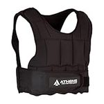 5KG, 10KG, 20KG Weighted Vest - Fully Adjustable for Running Training Weight Loss Jacket Workout Jogging Walking Boxing Training Waistcoat Strength Training, home gym Equipment for Men Women (5)