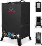 Comnova Electric Smoker Cover 40 Inch - 600D Smoker Covers for Masterbuilt Smokers Heavy Duty Waterproof, Outdoor Vertical Smoker Cover for Masterbuilt, Char-Broil, Cuisinart, 28" W x 22" D x 39" H