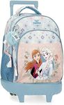 Disney Frozen Own Your Destiny Kabinenkoffer, Blue, Mochila Compact 2 Ruedas, Compact Backpack 2 Wheels