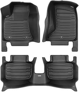 TuxMat - for Dodge Charger AWD 2011-2023 Models - Custom Car Mats - Maximum Coverage, All Weather, Laser Measured - This Full Set Includes 1st and 2nd Rows