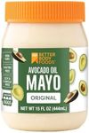 BetterBody Foods Avocado Oil Mayonnaise, Non-GMO Mayo Spread Made with Cage-Free Eggs, Paleo (15 Ounces)