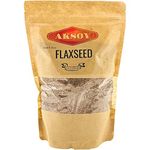 🟤 Aksoy Brown Whole Flaxseed (Linseed) 650 gr for millable Flax Seed