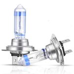 2 x H7 Upgraded Version 12V/55W Headlight Bulbs, Bright and High Penetration, H7 Halogen Headlamp Night Brighter Halogen Headlight