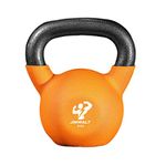 JIMWALT The Indian Made Premium Half Coated Neoprene Kettlebells 2KG to 48KG (6KG)