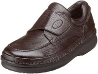 Propet Men's M5015 Scandia Strap Slip-On,Dark Brown Grain,10 XX (US Men's 10 EEEEE)