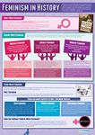 Feminism in History | Sociology Posters | Gloss Paper measuring 850mm x 594mm (A1) | Sociology Class Posters | Education Charts by Daydream Education