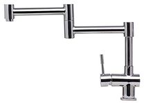 Alfi AB2038-PSS Solid Stainless Steel Retractable Faucet, Polished Finish