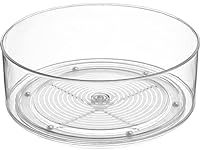 Home Intuition Round Plastic Clear 