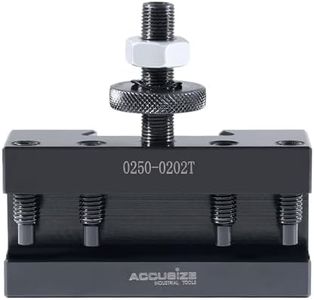 Accusize Industrial Tools Style Bxa Boring, Turning and Facing Holder, for 3/4" Turning Tools, Quick Change Tool Holder, Style 2 Ex-Large, 0250-0202T