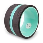 Chirp Wheel XL - Super Comfort Back Massage Foam Roller - Wider Back Stretcher, Plush Cushion, Enhanced Stability, Spinal Protection, Trigger Point Pressure, Back Cracking Device, Holds Up to 500 lbs