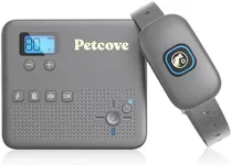 PetCove Wireless Dog Fence & Remote Training Collar, 2.4GHz Non-GPS Invisible Fence for Dogs Wireless