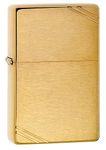 Zippo Vintage Lighter - Brushed Brass