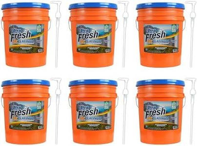 Ultra Fresh 6X Platinum Laundry Detergent, 5 Gallon, Original Blue, 6-Pack