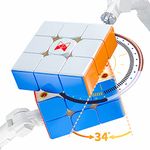 LiangCuber Tornado V3 M Flagship Speed Cube QY Toys X Man Tornado V3 Magnetic 3x3 Cube (Tornado V3 M Magnetic Core Flagship)