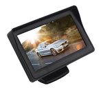 Amsik� 4.3 Inch TFT LCD Color Dashboard Display Car Rear View 180 Degree Adjustable Monitor Screen for Toyota Innova