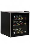 Carysil Mini Refrigerator, Stores up to 15 Wine Bottles, Free Standing, Single Cooling Zone (5 to 20 Degree-C), Manual Temperature Control, Toughened Glass Door, Compact and Stylish, Ideal for Home