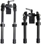 SPINA OPTICS Light Carbon Fiber Tactical Bipod Long Range Bipod for Hunting Rifle Hunt