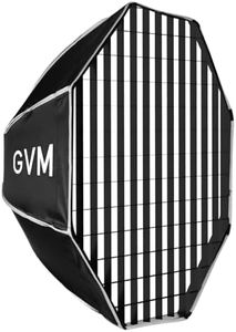 GVM Lighting Soft Boxes Bowens Mount with Honeycomb Grid, Speedlight Umbrella Softbox Foldable with Carrying Bag for Studio Photography Speedlite Flash