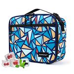 Small cooler bag Small lunch bag for Office School Picnic Beach, Freezable Lunch Bag Small Insulated Bag for Kids Adults,Leak-proof School Lunch Box Freezer Lunch Bags,Lunch Box with Ice Packs