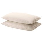 Ikea DVALA Pillowcase, (Beige, 50x80 cm, 20x32")