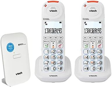 VTech CareLine Cordless Bundle - NBN Ready Phone System - 2 handsets