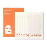 Sulwhasoo First Care Activating Sheet Mask - Korean Sheet Mask for Dry skin, Skin Barrier Strengthening, Visibly Plumps & Hydrates, Reduces Visible Fine Line & Wrinkles, Vitamin C