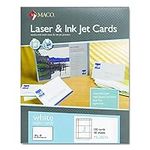 MACO Laser/Ink Jet White Index Card