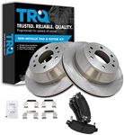 Rear Metallic Brake Pad & Rotor Kit Set for Trailblazer Envoy Bravada