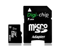 Digi Chip 128GB Micro-SD Memory Card UHS-1 High Speed For Motorola Moto G60, G31, G22, G62, G50, G100 Moto E30, Moto E20, Moto E40