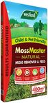 Westland Moss Master Natural Moss Remover and Feeder Fertiliser enhances Lawn and Root Health up to 400m2 Coverage 18kg