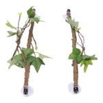 Reptile Corner Branch, Reptile Vines, Plant Garland Reptile Plants Reptile Branch Reptile Branches for Climbing Terrarium Decor Fake Reptile Plants for Terrarium