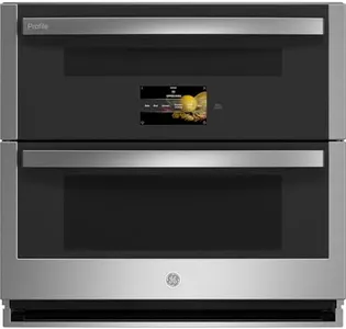 GE Profile PTS9200SNSS 30" Built-in Twin Flex Convection Wall Oven with 5 cu. ft. Capacity WiFi Connect and True European Convection with Direct Air in Stainless Steel