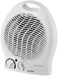 Warmlite WL44002 Thermo Fan Heater with 2 Heat Settings and Overheat Protection, 2000W, White