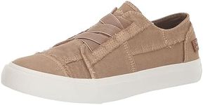 Blowfish Malibu Women's Marley Slip On Sneaker, Warm Taupe