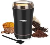 Electric Coffee Grinder 300W Coffee Grinder with 304 Stainless Steel Blade Detachable Power Cord Spice Grinder Easy to Clean and Use for Coffee Beans Pepper Salt Grains Nuts Seeds