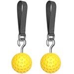 SELEWARE Non-Slip Pull Up Power Balls, Rock Climbing Grips for Strength Training, Forearm and Hand Exerciser for Chin Up Bar, Kettlebell, Barbell, Resistance Band Handles, Home Gym Workout Equipment