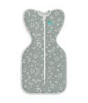 Love To Dream Swaddle UP, Baby Sleep Sack, Twin Zipper For Easy Diaper Changes, Arms UP Position, Hip-Healthy, Lightweight & Breathable, Sleeping Bag, Moderates Ideal Temperature, 1-3 M, Olive