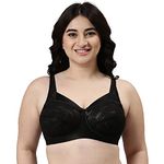 Enamor FB06 Classic Lift Full Support Bra - Non-Padded Wirefree Full Coverage