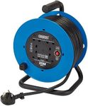 Draper 02122 230V Heavy Duty Industrial Four Socket Cable Reel (25M)