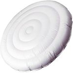 4.5ft Inflatable Hot Tub Cover, PVC Round Universal Energy Saving Heat Insulator Portable Insulated Hot Tub Thermal Cover Replacement for Outdoor Inflatable Hot Tub