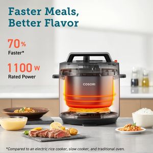 COSORI 5.7L Pressure Cooker – Multi-Function Electric Cooker
