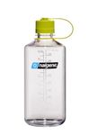 Nalgene Sustain Tritan BPA-Free Water Bottle Made with Material Derived from 50% Plastic Waste, 16 OZ, Narrow Mouth, Clear