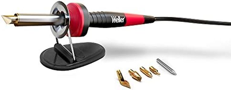 Weller WLIWBK1523G 8 Pieces Safe Wood Burning Project Kit with 5 Woodburning Tips, 30W/230V UK