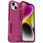 OtterBox iPhone 14 & iPhone 13 Commuter Series Case - INTO THE FUCSHIA (Pink), Slim & Tough, Pocket-Friendly, With Port Protection