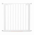 BabyDan Premier, Pressure Fit Stair Gate, Covers openings between 73.5-79.6 cm/28.9-31.3 inches, Baby Gate/Safety Gate, Metal, White, Made in Denmark - (Pet Gate/Dog gate)