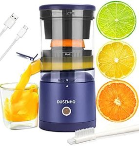 Presse Agrume Electrique Extracteur Jus USB Chargement pour Citron, Orange | 45 W | bec Anti-gouttes | Haut rendement | Portable
