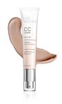 Lise Watier CC Crème Colour Corrector Multi-Perfecting Moisturizer SPF 25, Medium/Moyen, Hydrating Lightweight Texture, Self-Adjusting Pigments, All Skin Types, 40 mL